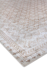 Exquisite Rugs Antique Weave Bamboo hand-knotted Bamboo Silk 9800 Beige 15' x 12' Area Rug