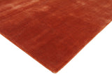 Exquisite Rugs Smart Gem handloomed Wool/Viscose 9805 Orange 9' x 6' Area Rug