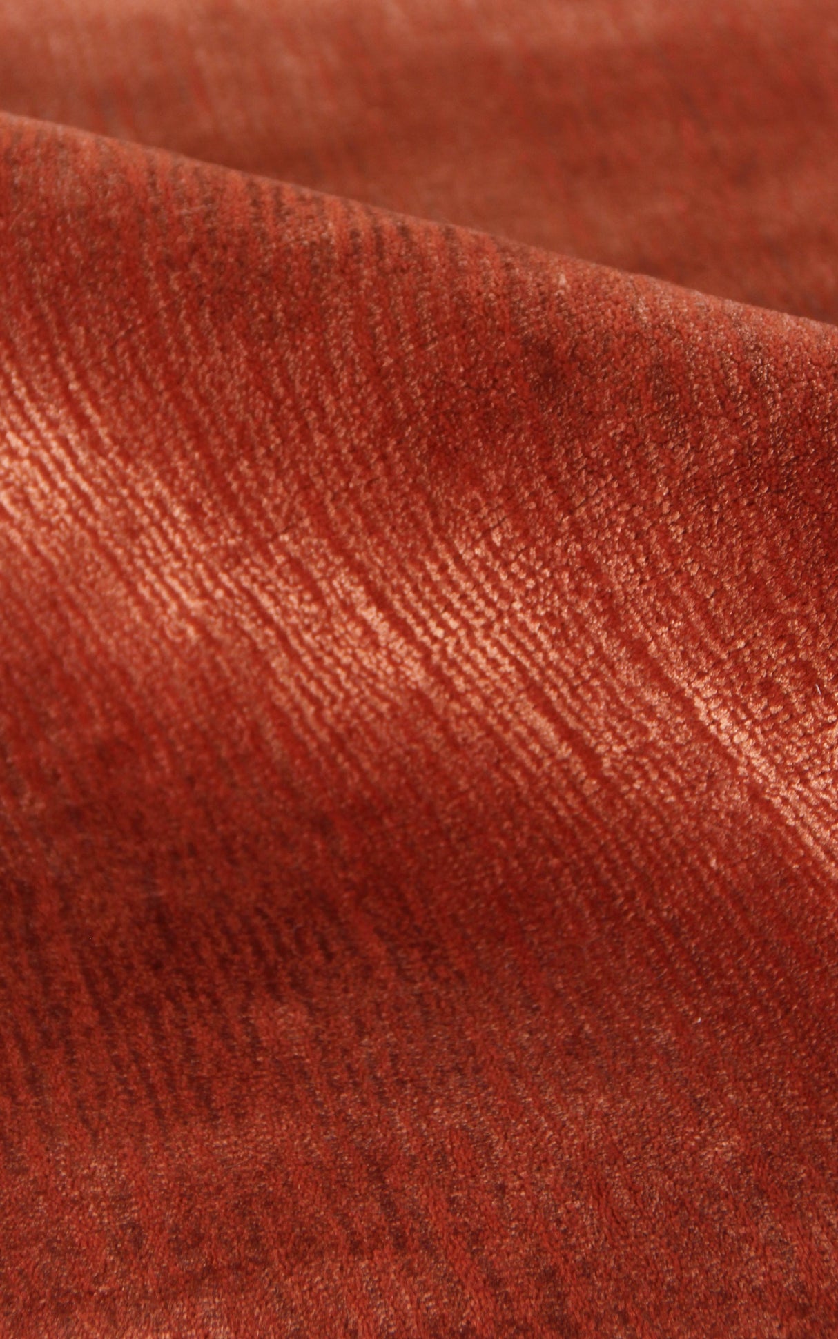 Exquisite Rugs Smart Gem handloomed Wool/Viscose 9805 Orange 9' x 6' Area Rug