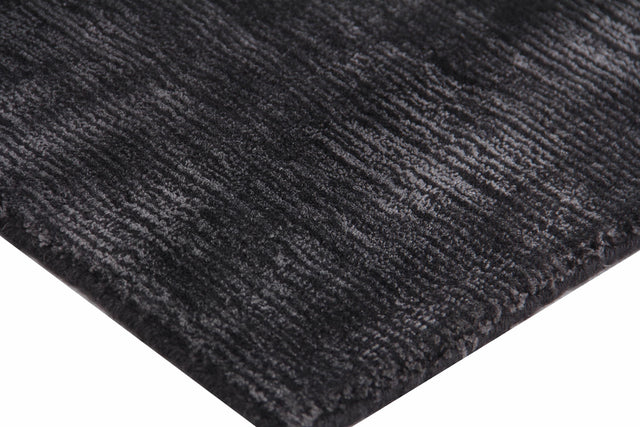 Exquisite Rugs Smart Gem handloomed Wool/Viscose 9806 Charcoal 9' x 6' Area Rug