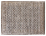 Exquisite Rugs Fine Khotan hand-knotted Bamboo Silk 9918 Camel/Ivory 18' x 14' Area Rug