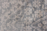 Exquisite Rugs Antique Weave Bamboo hand-knotted Bamboo Silk 9997 Gray 14' x 10' Area Rug