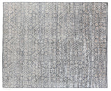 Exquisite Rugs Antique Weave Bamboo hand-knotted Bamboo Silk 9997 Gray 9' x 6' Area Rug