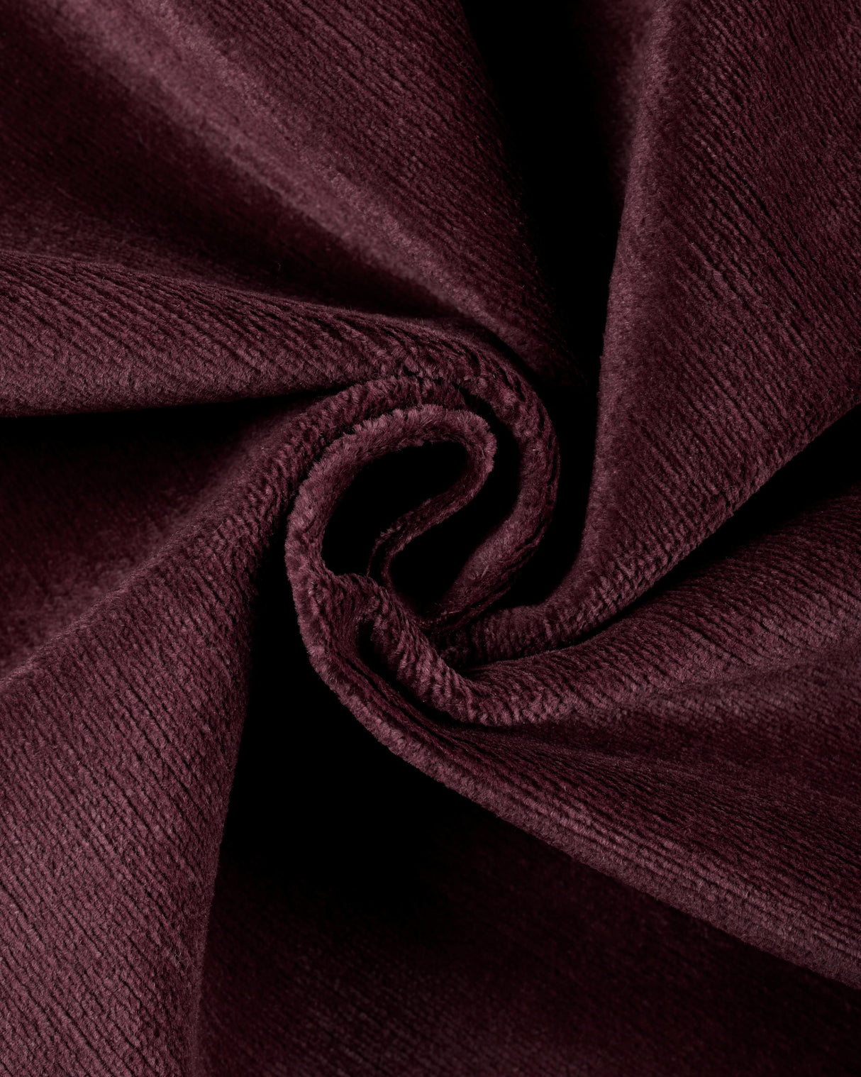 Brunschwig & Fils CLUNY VELVET LINEN PLUM Upholstery Fabric