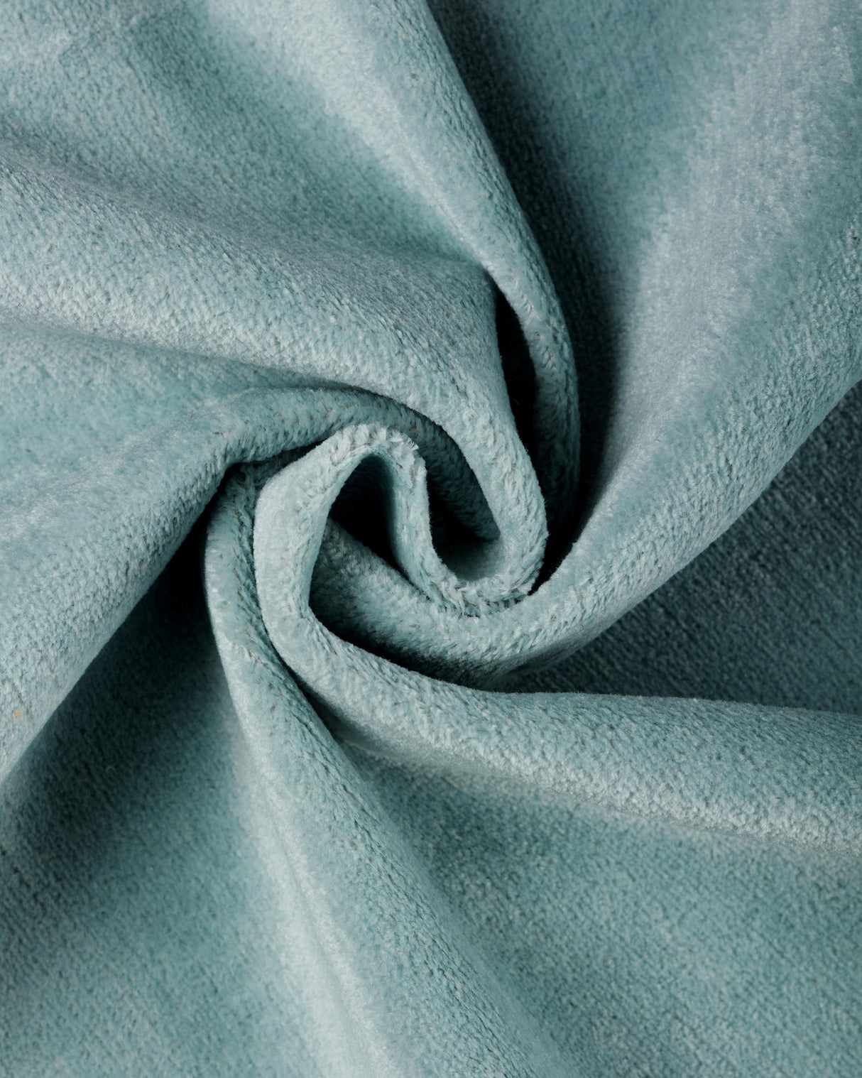 Brunschwig & Fils CLUNY VELVET LINEN AQUA Upholstery Fabric