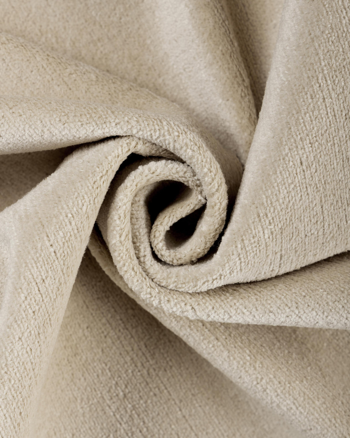 Brunschwig & Fils CLUNY VELVET LINEN GRAVEL Upholstery Fabric