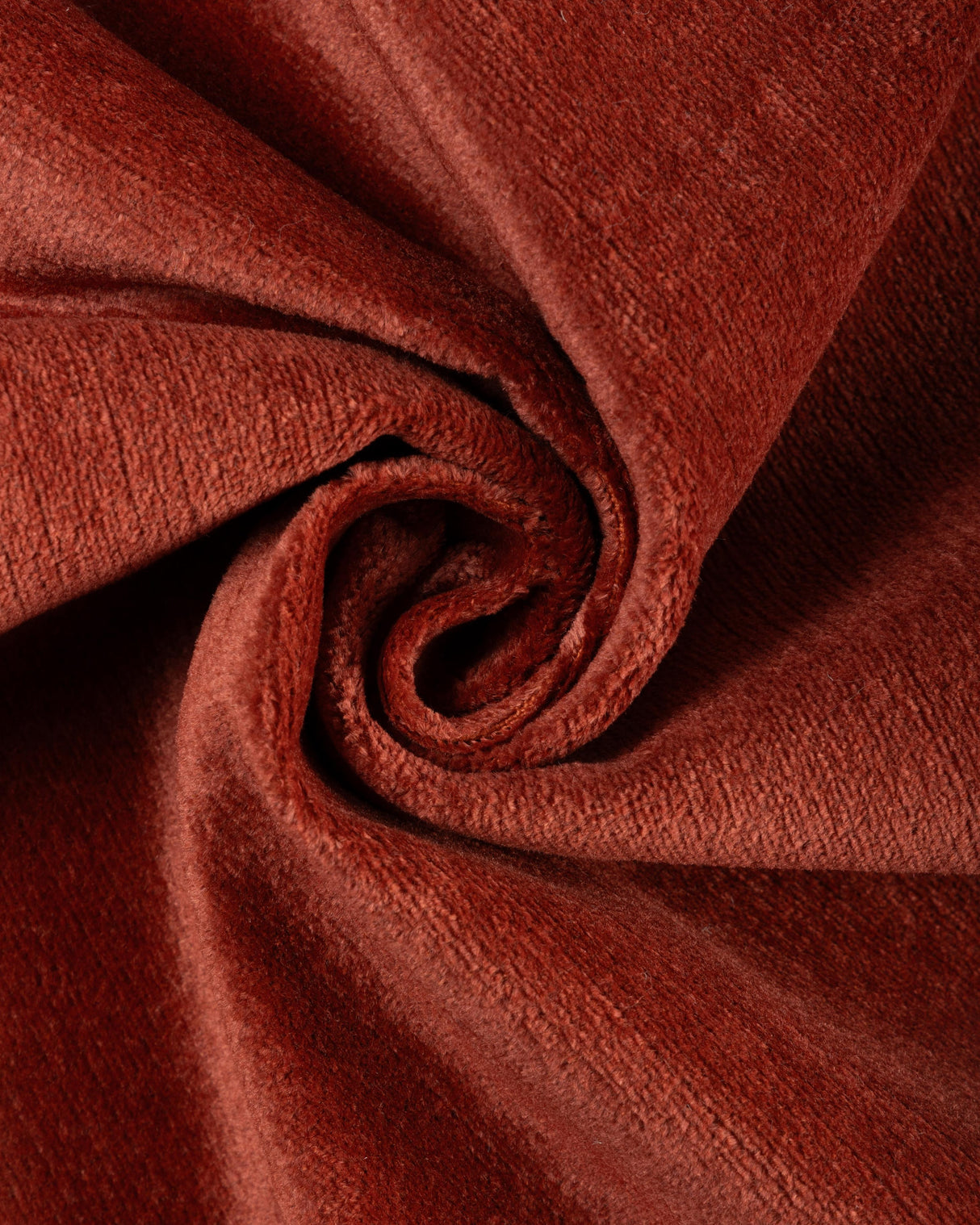 Brunschwig & Fils CLUNY VELVET LINEN RUSSET Upholstery Fabric