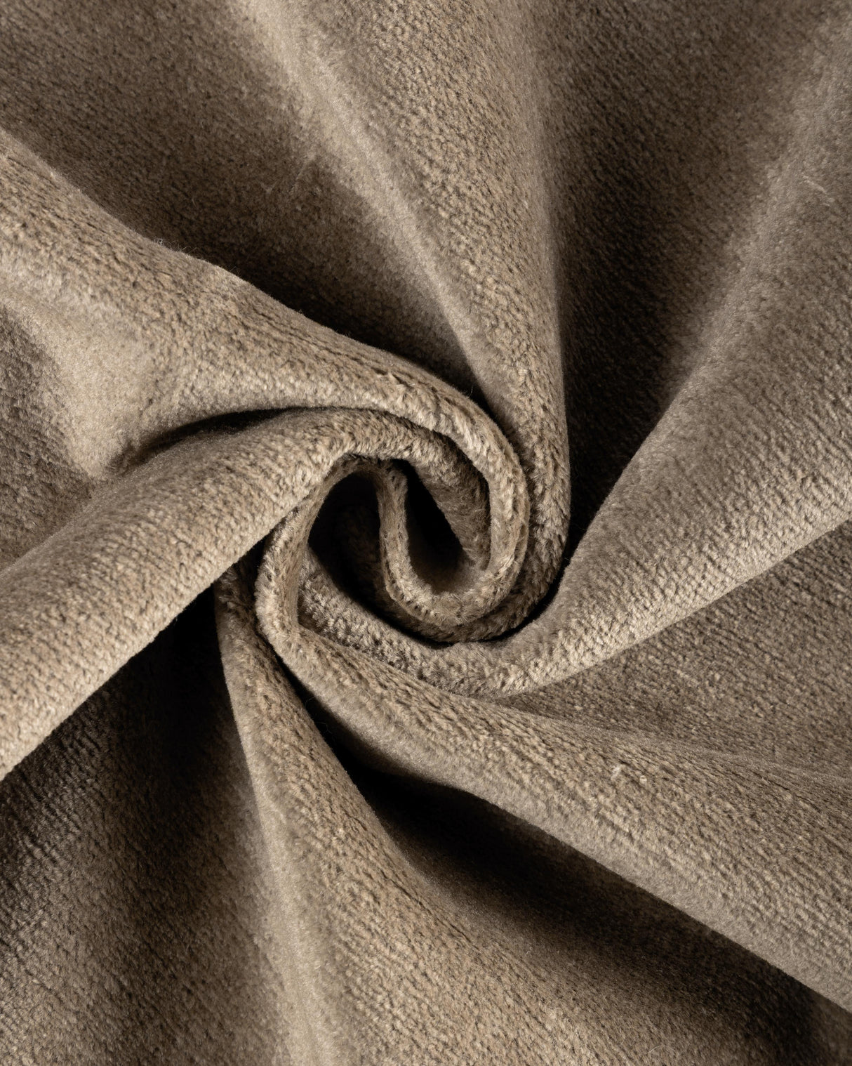 Brunschwig & Fils CLUNY VELVET LINEN TAUPE Upholstery Fabric