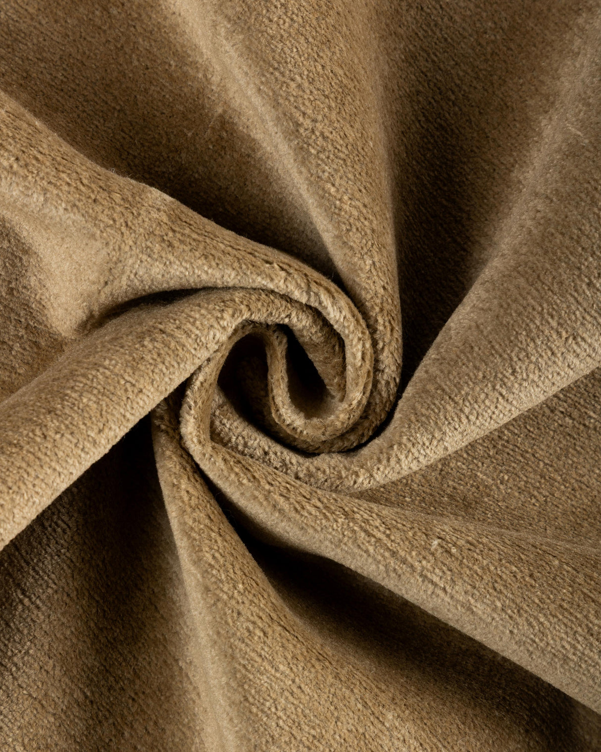 Brunschwig & Fils CLUNY VELVET LINEN HAZELNUT Upholstery Fabric
