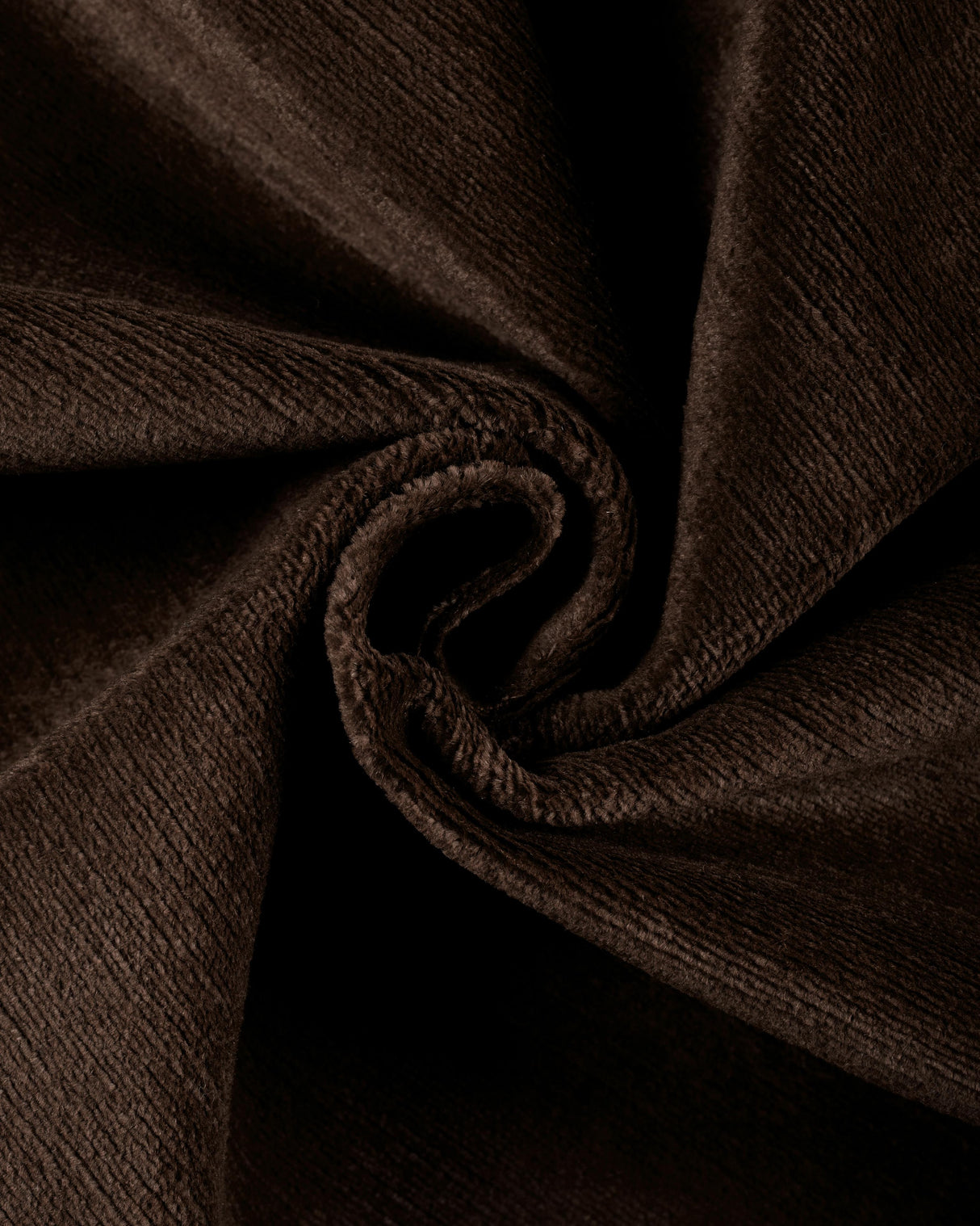 Brunschwig & Fils CLUNY VELVET LINEN ESPRESSO Upholstery Fabric