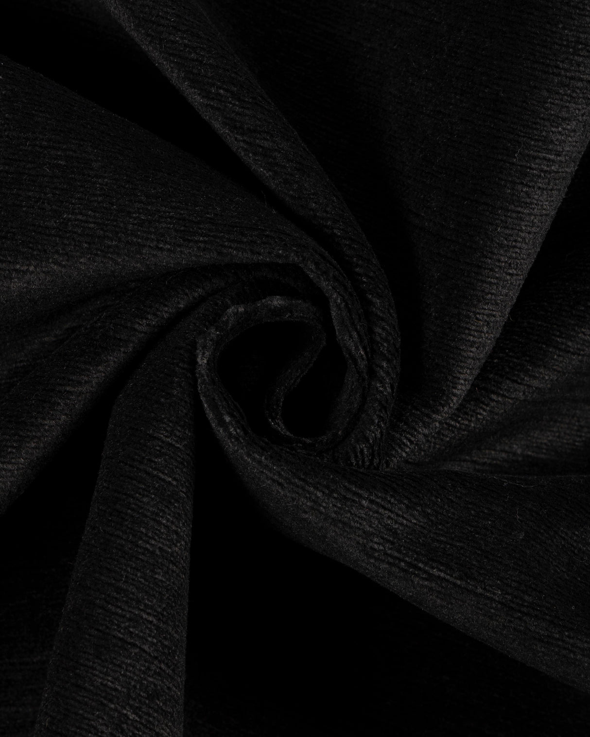 Brunschwig & Fils CLUNY VELVET LINEN EBONY Upholstery Fabric