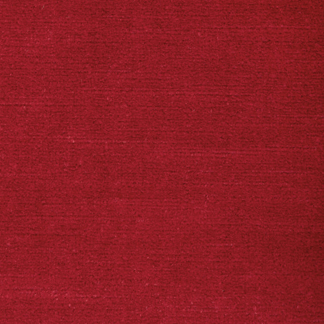 Brunschwig & Fils CLUNY VELVET LINEN RUBY Upholstery Fabric