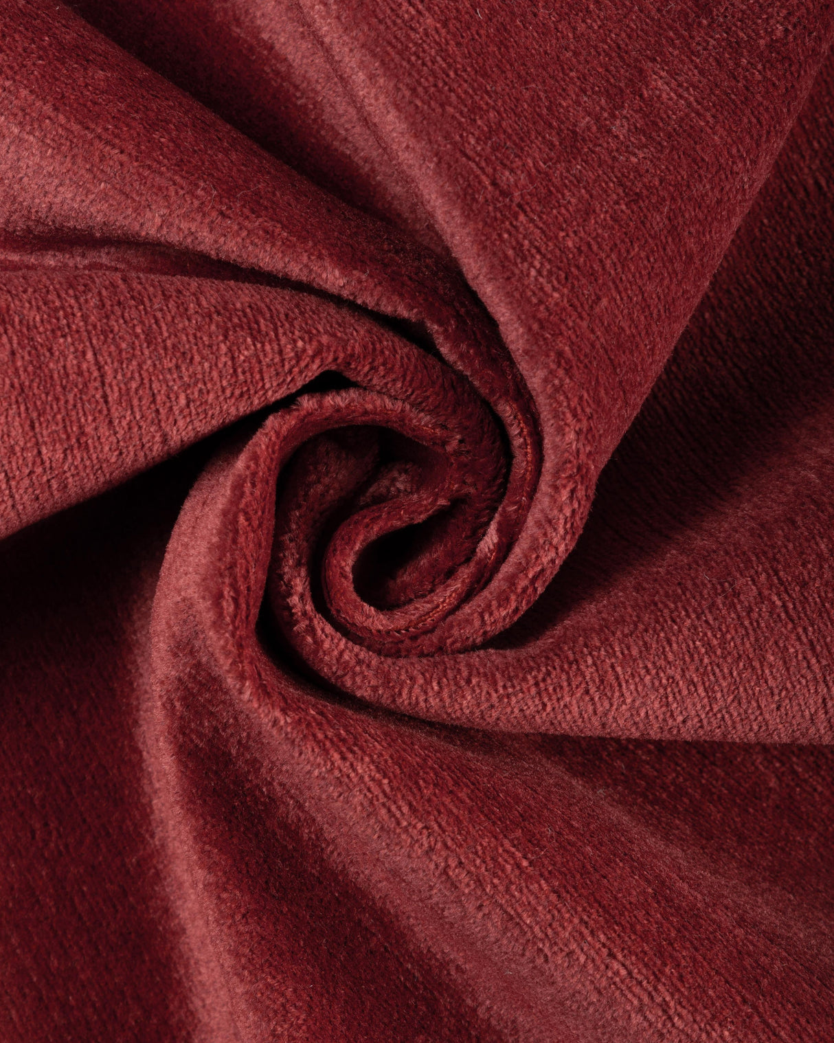 Brunschwig & Fils CLUNY VELVET LINEN PAPRIKA Upholstery Fabric