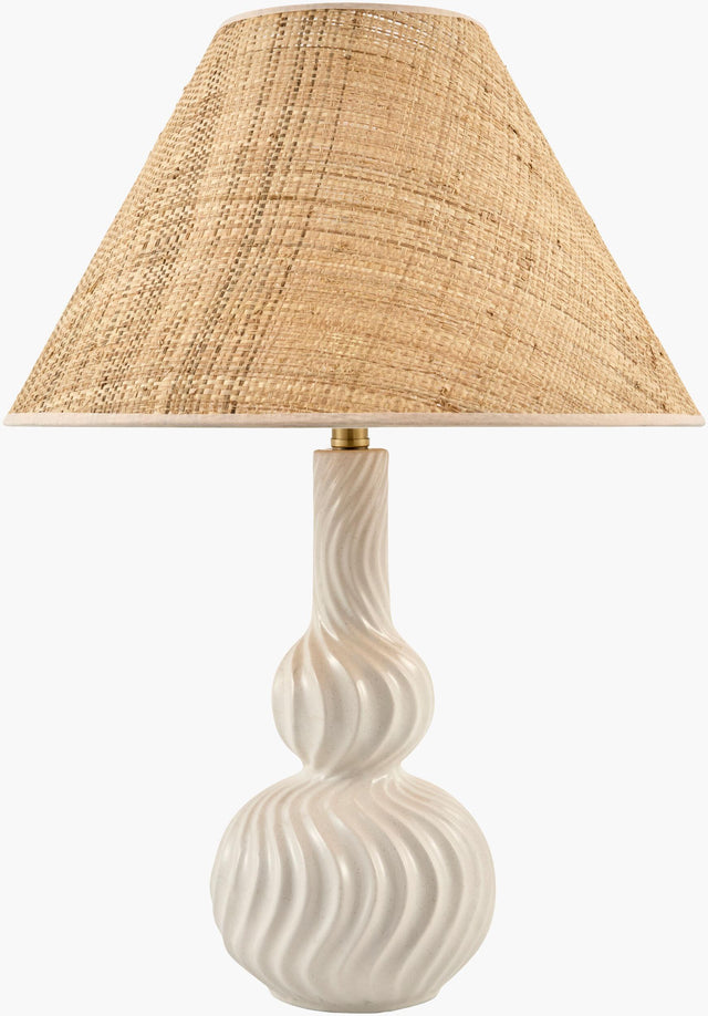 Surya Baska BSKA-001 27"H x 19"W x 19"D Table Lighting
