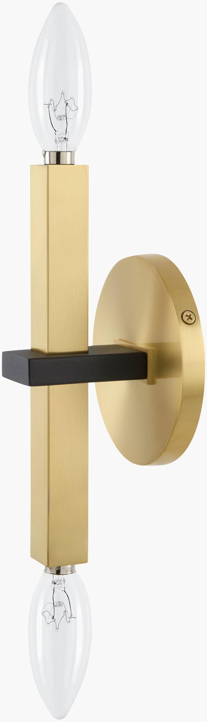 Surya Cadris CDRS-001 9"L x 5"W x 9"H Wall Lighting