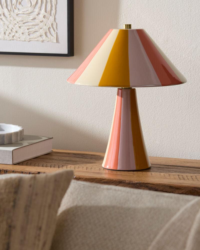 Livabliss Galleria GLRI-003 14"H x 12"W x 12"D Table Lighting