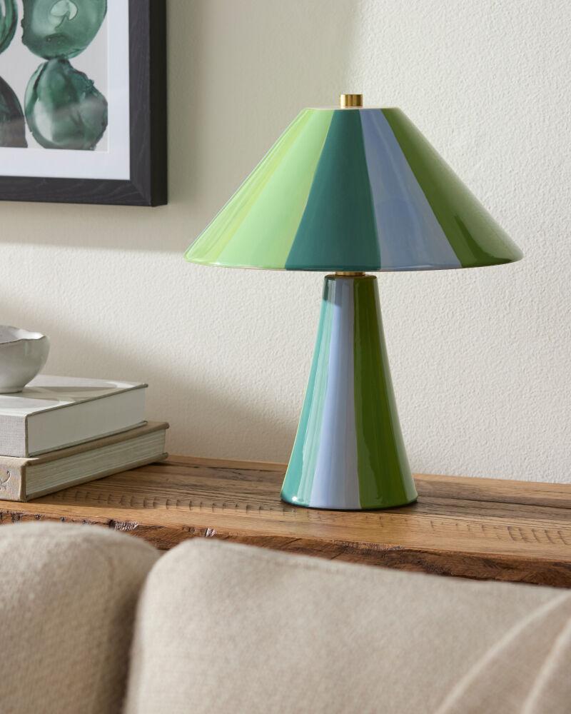 Livabliss Galleria GLRI-007 14"H x 12"W x 12"D Table Lighting