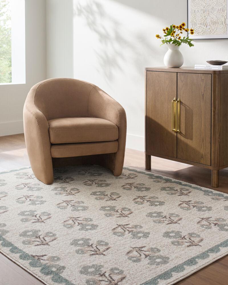 Livabliss Louise JYLS-2301 2'7" x 7'3" Machine Woven Rug