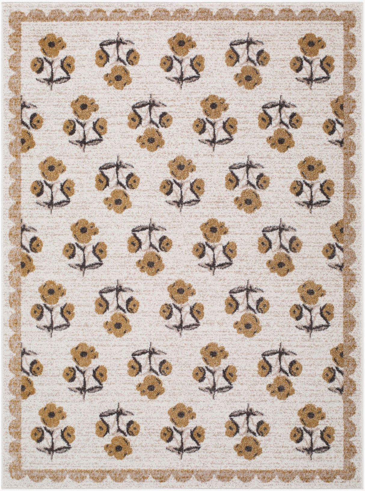 Livabliss Louise JYLS-2302 5'3" x 7' Machine Woven Rug
