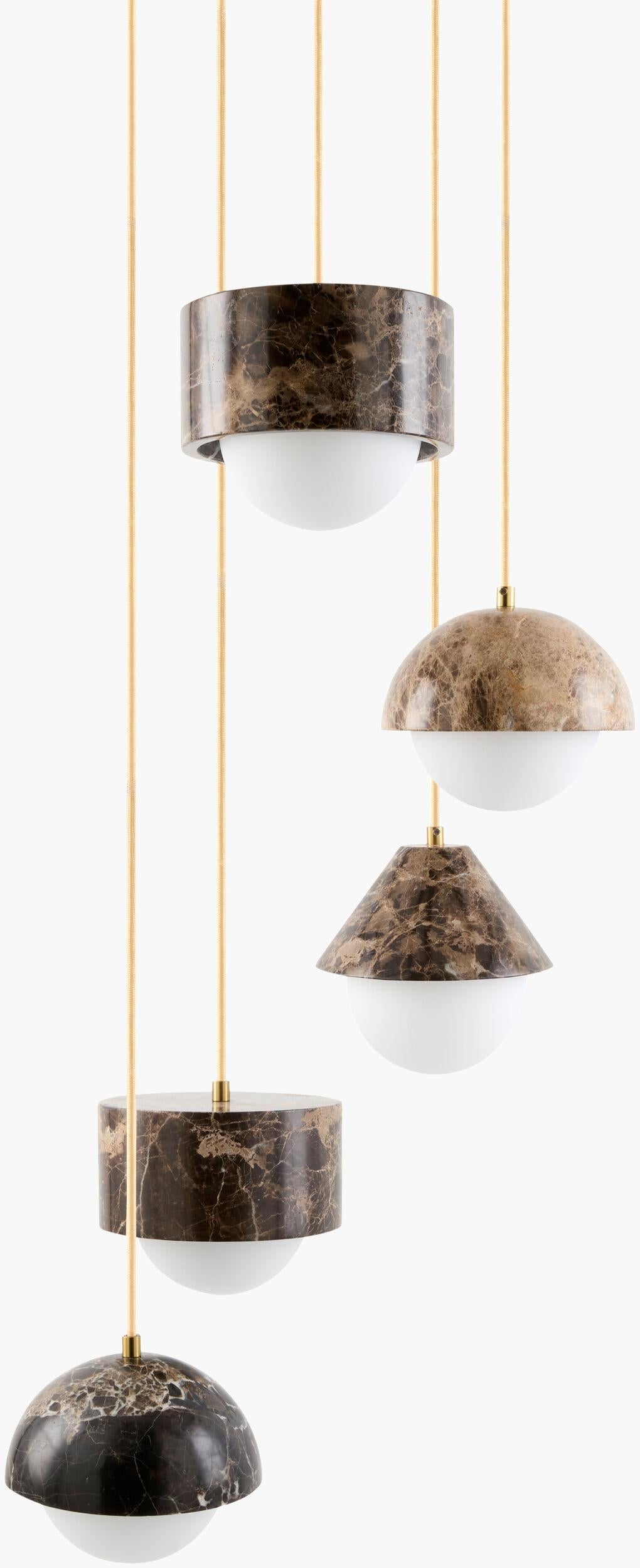 Surya Marzia MZI-034 27"L x 4"W x 8"H Ceiling Lighting