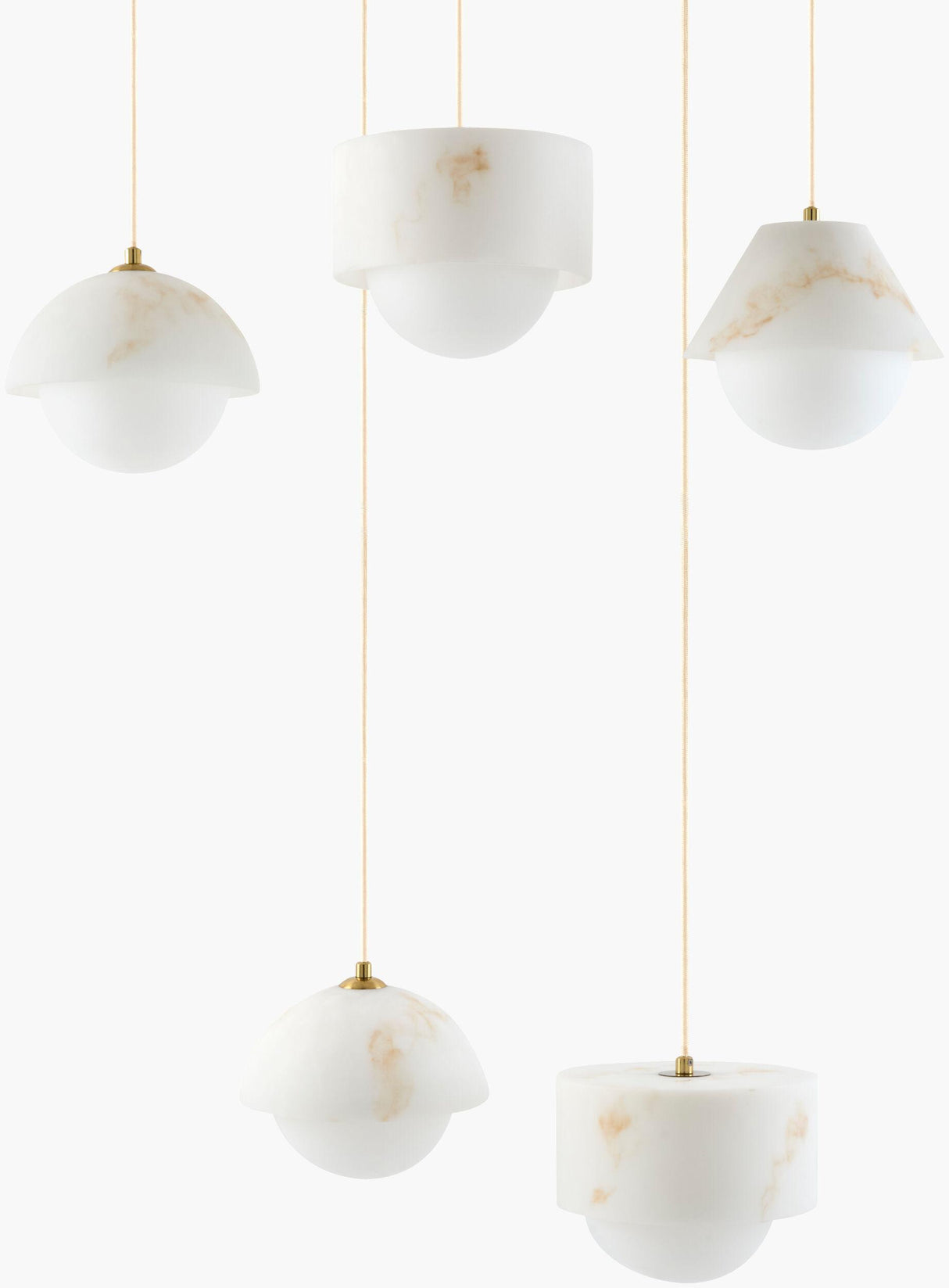 Surya Marzia MZI-035 27"L x 4"W x 8"H Ceiling Lighting
