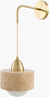 Surya Marzia MZI-037 5"L x 5"W x 8"H Wall Lighting