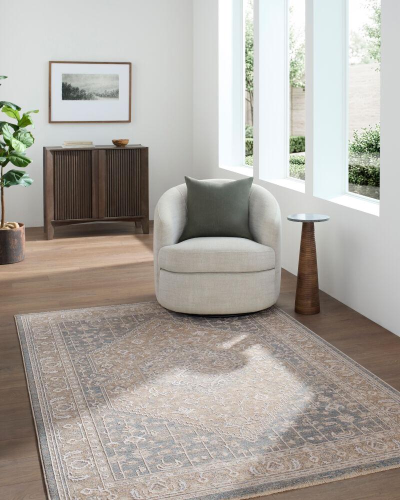 Livabliss Seclusion SCN-2310 5' x 7'5" Machine Woven Rug