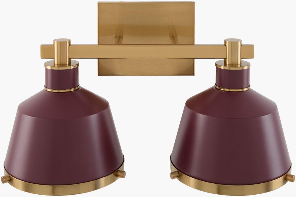 Surya Valente VLTE-007 8"L x 17"W x 8"H Wall Lighting