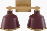 Surya Valente VLTE-007 8"L x 17"W x 8"H Wall Lighting