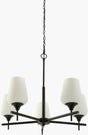 Livabliss Yueva YUEV-001 25"L x 25"W x 24"H Ceiling Lighting