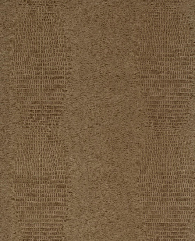 York Gharial Light Brown Croc Wallpaper