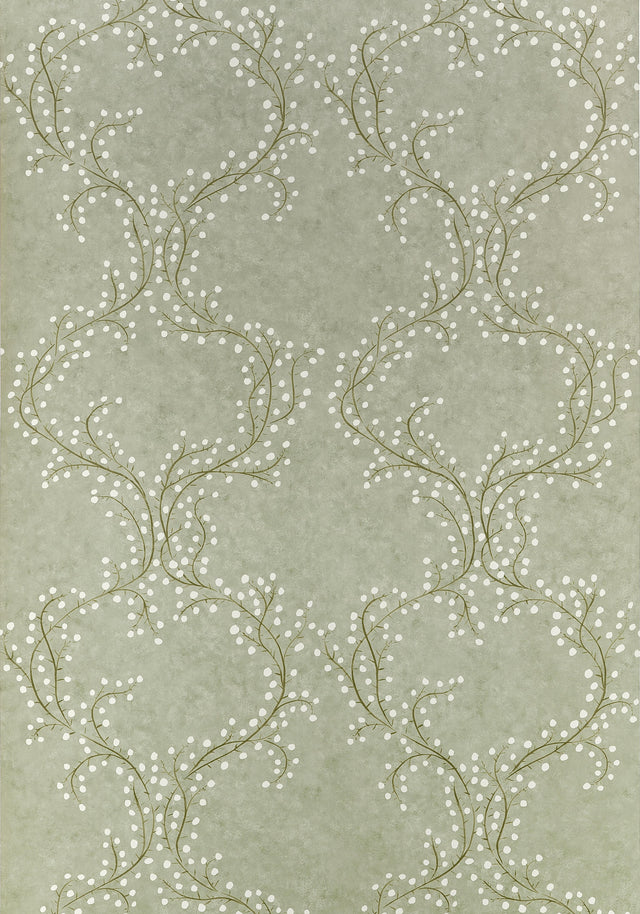 Thibaut Markle Trail Sage Wallpaper