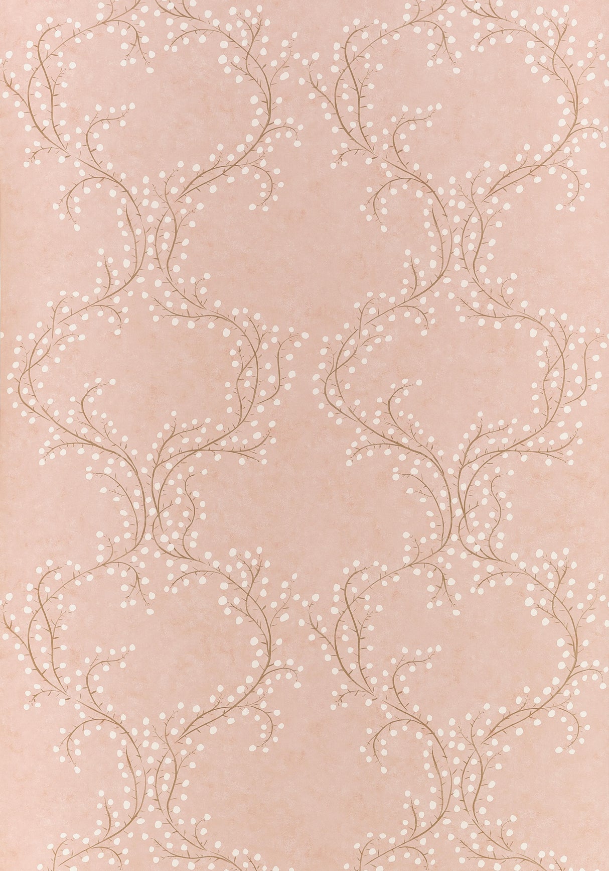 Thibaut Markle Trail Soft Peach Wallpaper