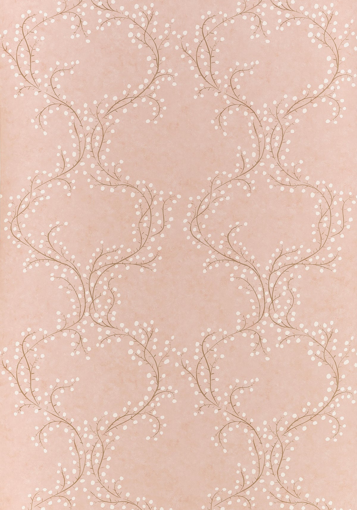 Thibaut Markle Trail Soft Peach Wallpaper