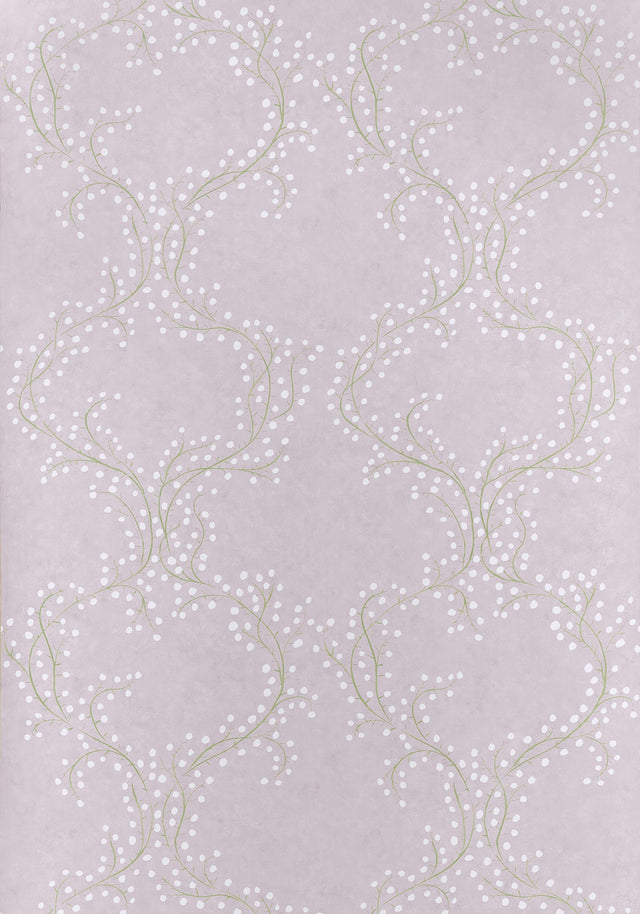 Thibaut Markle Trail Lavender Wallpaper