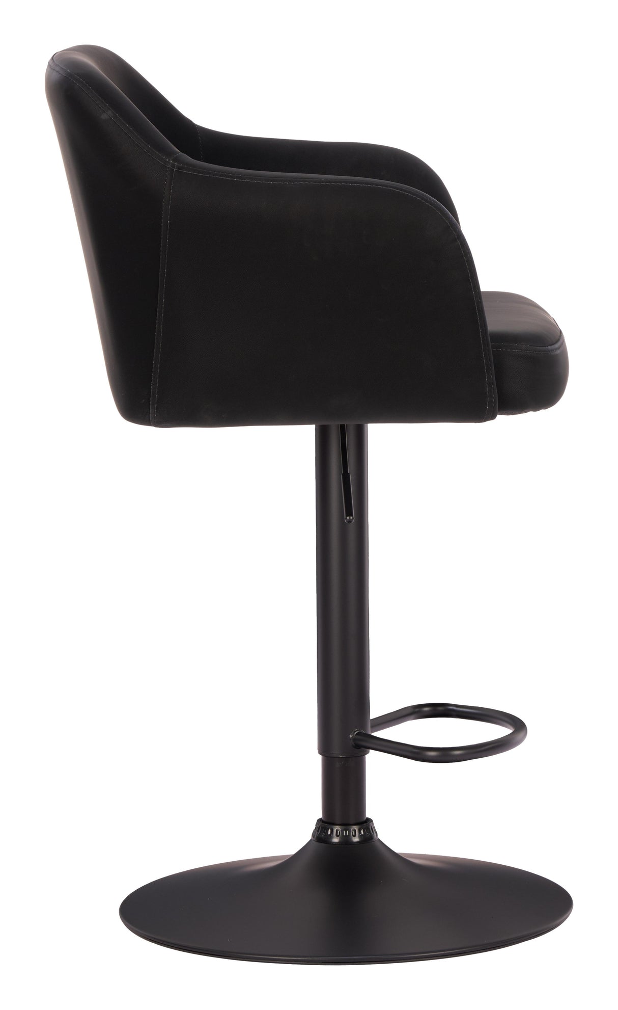ZUO Prescott Barstool Black