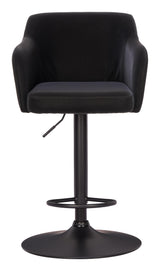 ZUO Prescott Barstool Black