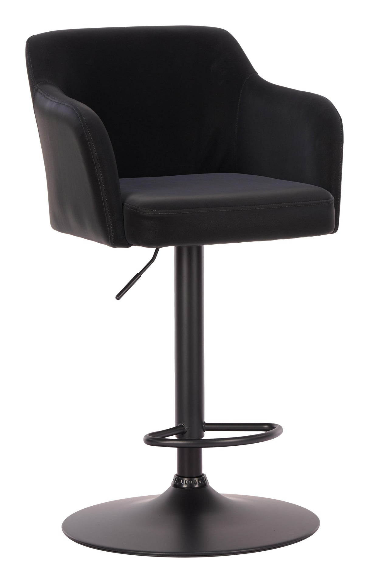 ZUO Prescott Barstool Black