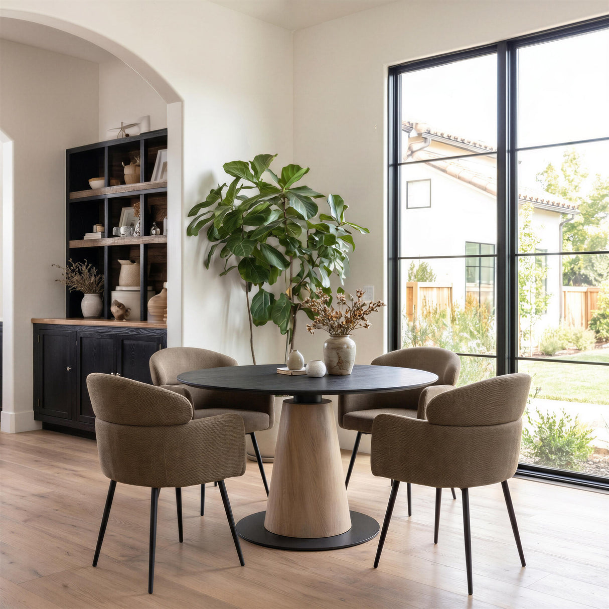 ZUO Reno Dining Table Black