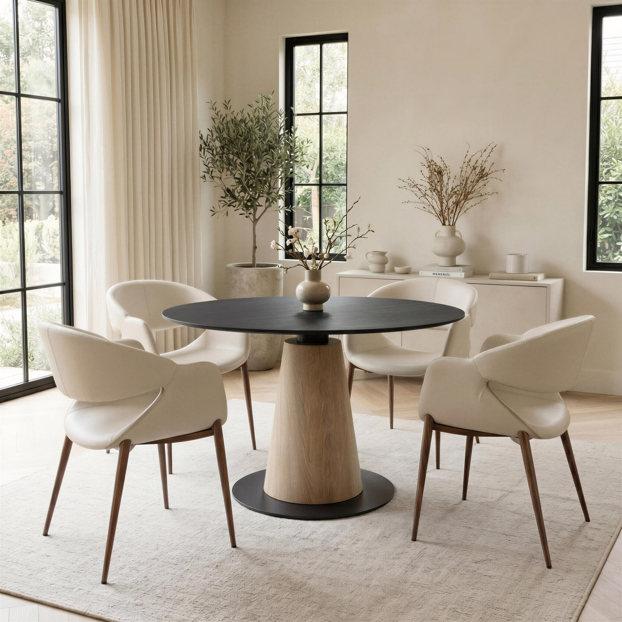 ZUO Reno Dining Table Black