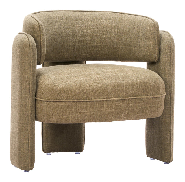 ZUO Naan Accent Chair Artichoke Green