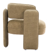 ZUO Naan Accent Chair Artichoke Green
