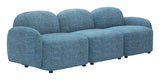ZUO Cleo Modular Sofa Blue