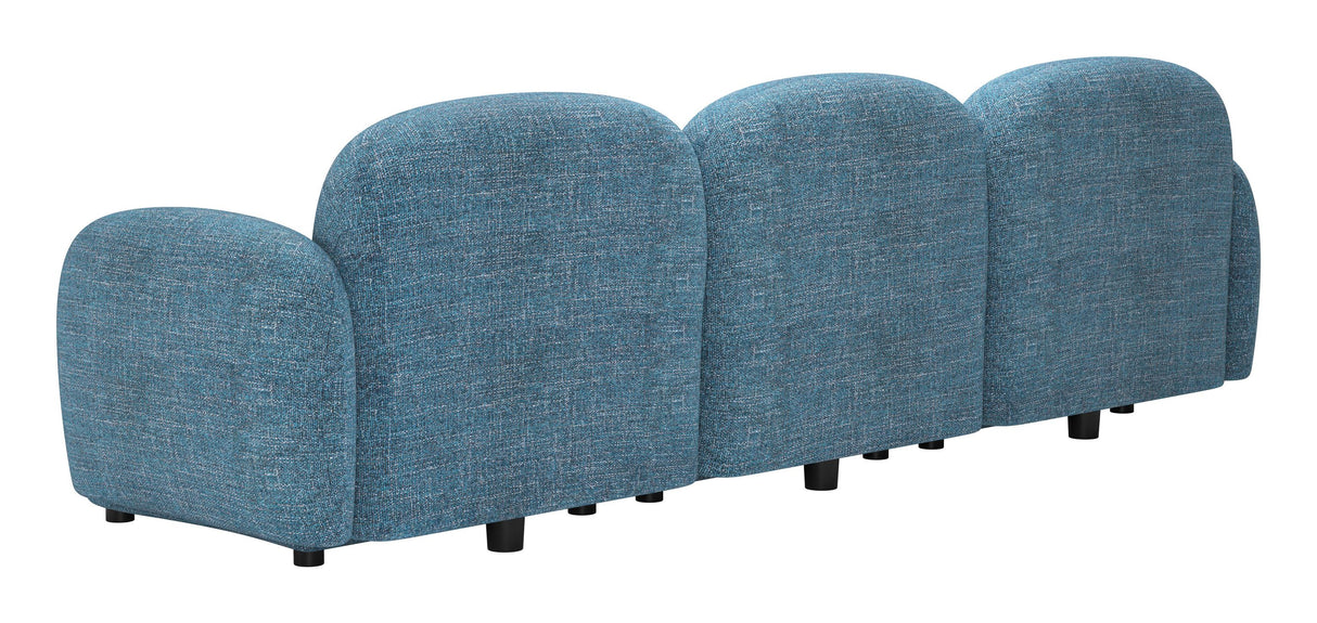 ZUO Cleo Modular Sofa Blue