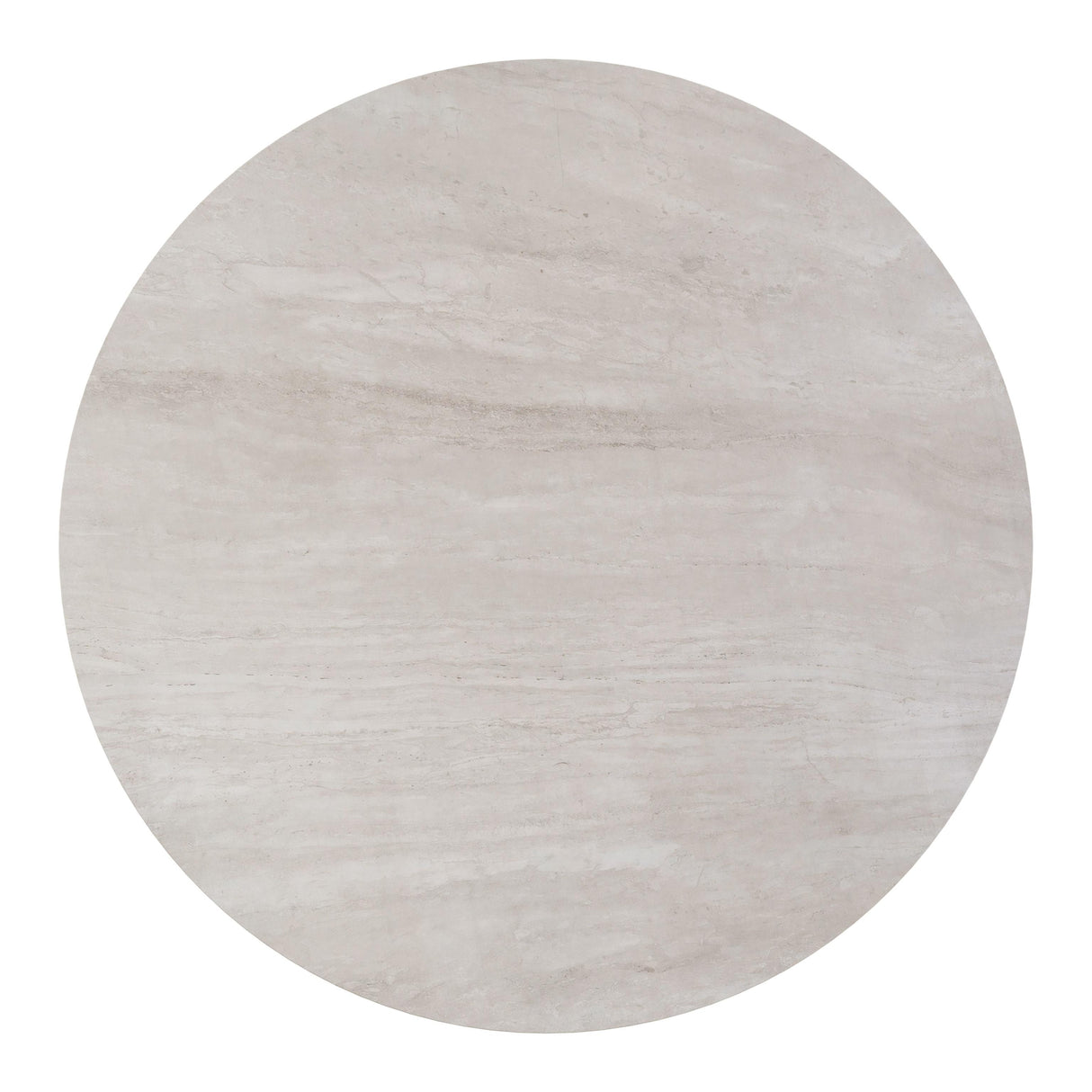 ZUO Plinn Dining Table Light Beige & White