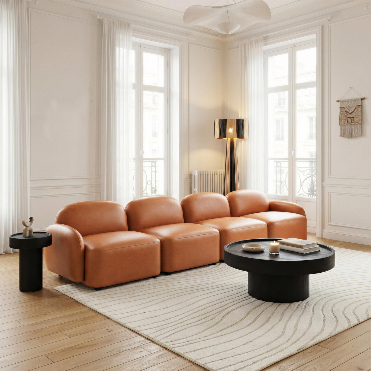 ZUO Cleo Modular Sofa Brown