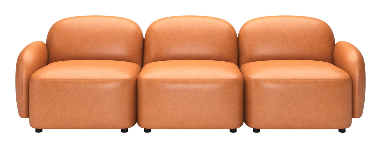 ZUO Cleo Modular Sofa Brown