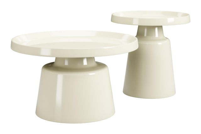 ZUO Beurre Coffee Table Set (2-Piece) Ivory