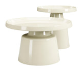 ZUO Beurre Coffee Table Set (2-Piece) Ivory