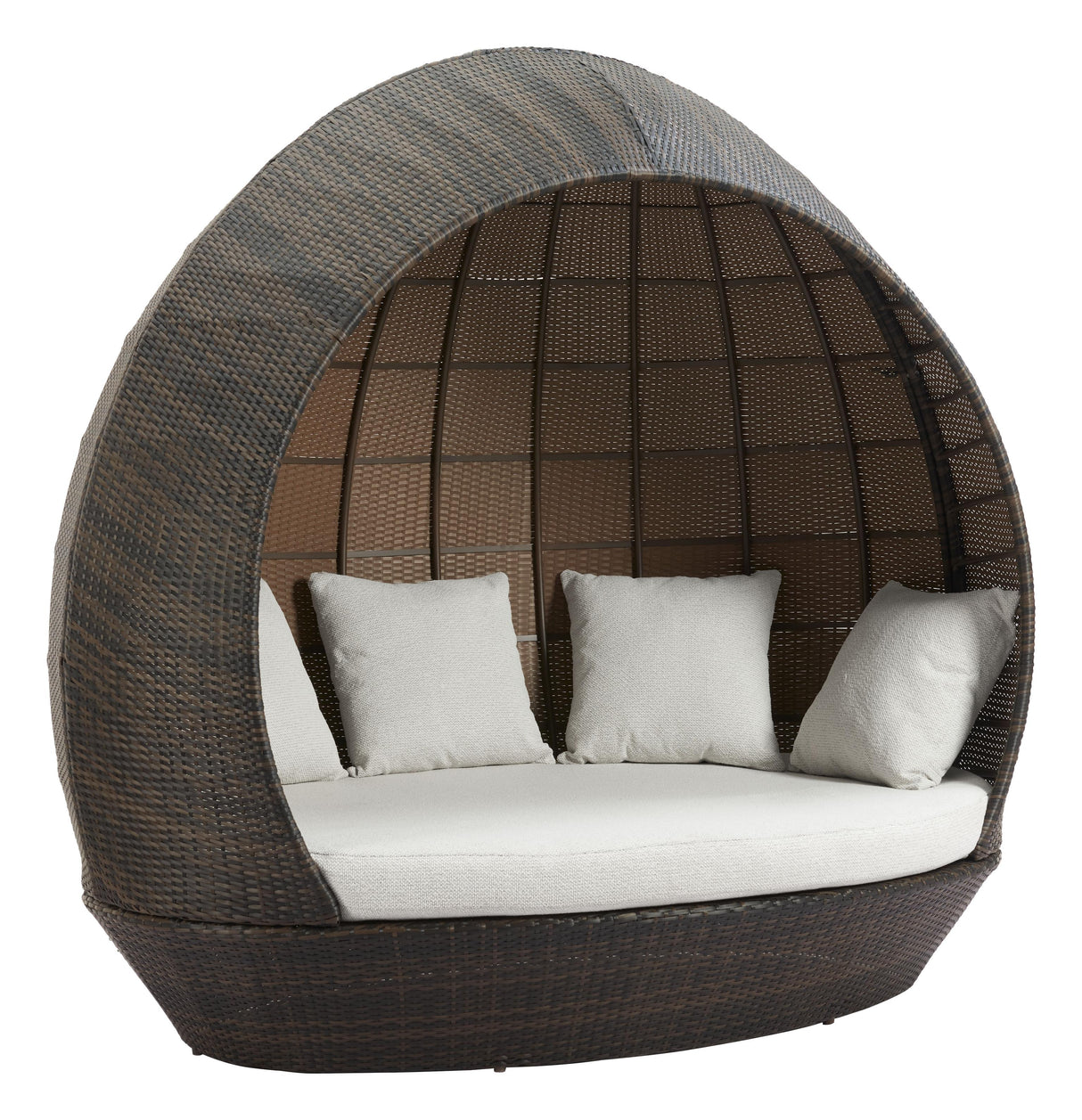 ZUO Marisol Beach Daybed Brown & Beige